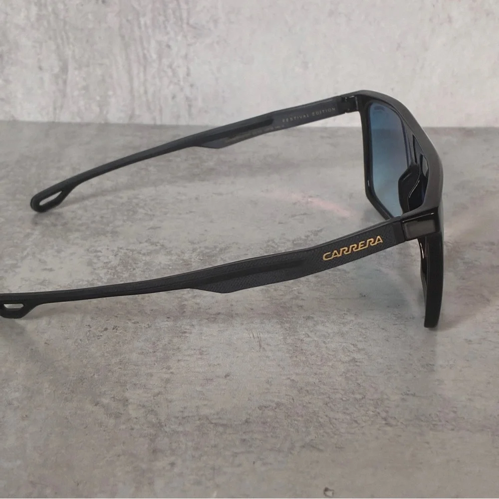 Carrera Festival Edition Sunglasses Black Red Mirror Lens 4013/S NWT Unisex